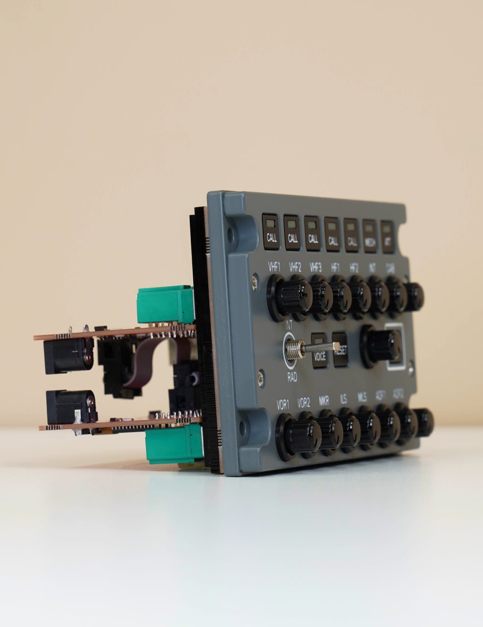 A32X - HOMELine AUDIO Panel - SKALARKI electronics Ltd - Airbus A320 - Flight Sim