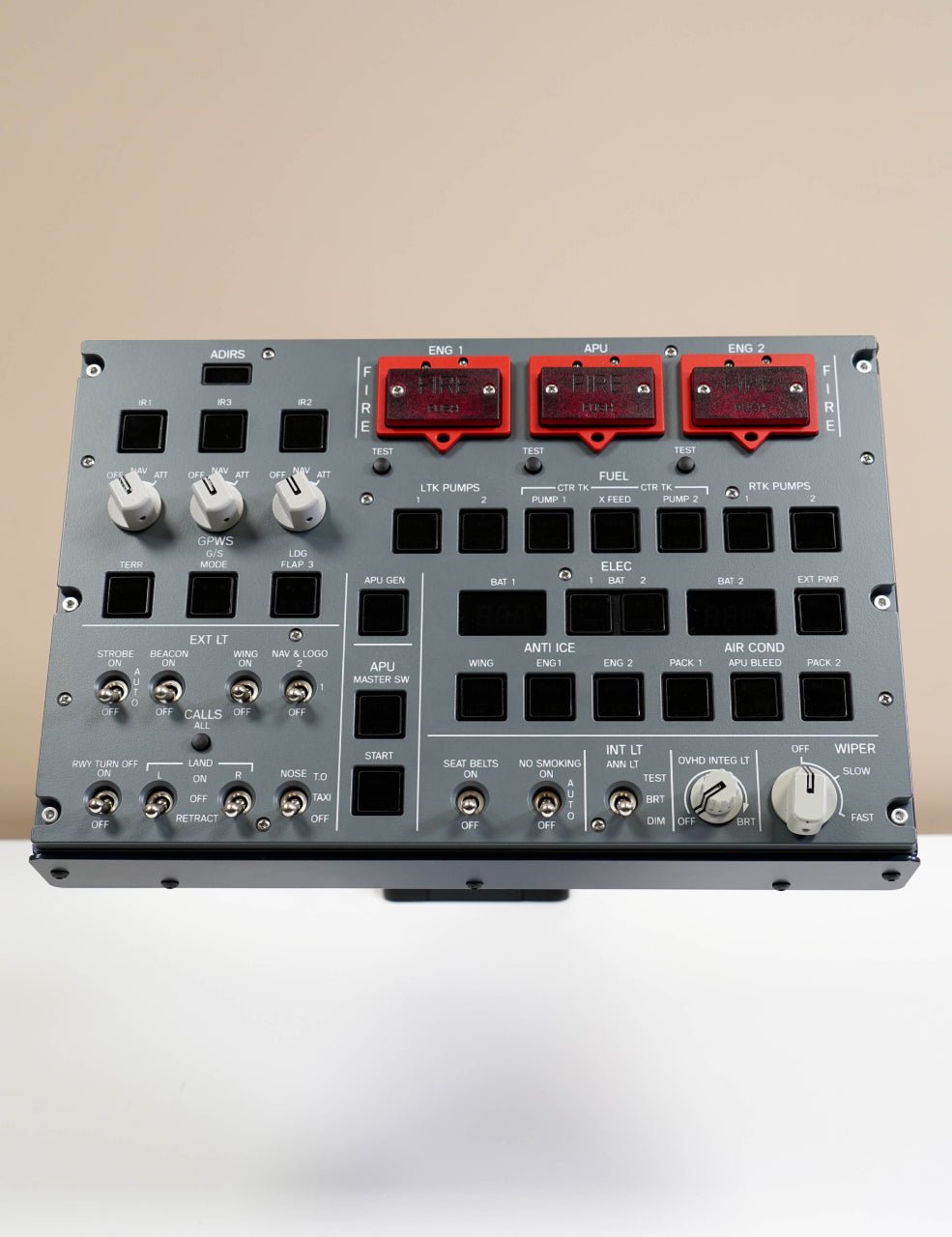 A32X - DESKTOPLine OVERHEAD - SKALARKI electronics Ltd - Airbus A320 - Flight Sim