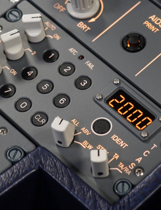 A32X - HOMELine ATC/TCAS Panel - SKALARKI electronics Ltd - Airbus A320 - Flight Sim
