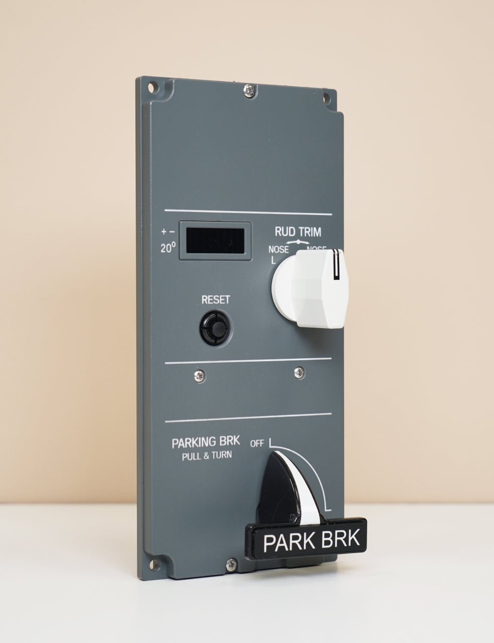 A32X - PROLine Rudder Trim Panel - SKALARKI electronics Ltd - Airbus A320 - Flight Sim